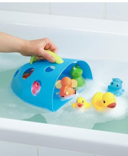 Műanyag fürdőjáték tároló Baby Ono Rózsaszín