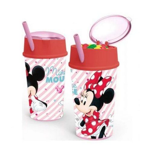 Disney Minnie egér Üdítő- és snack tartó pohár 400 ml