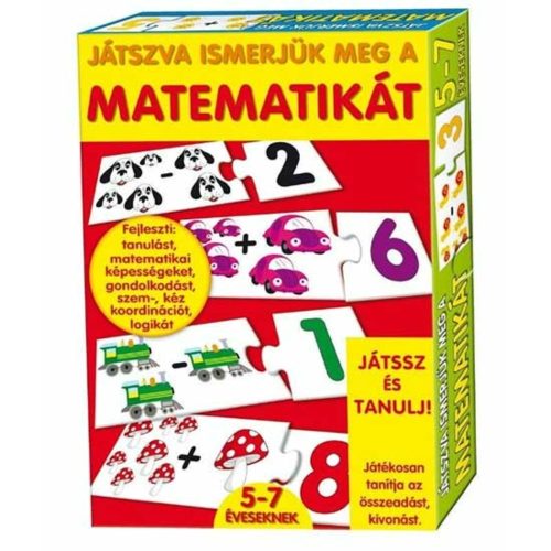 Játszva ismerjük meg a matematikát 5-7 éveseknek D-Toys