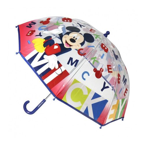 Disney Mickey Gyerek átlátszó esernyő Ø66 cm