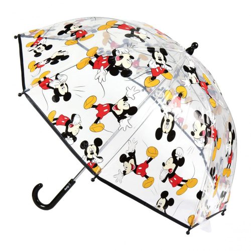 Disney Mickey Egér Gyerek átlátszó esernyő Ø66 cm