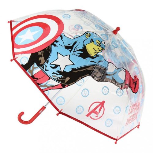 Bosszúállók Amerika kapitány Gyerek átlátszó esernyő Ø66 cm