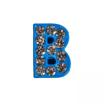 Kék betűk a névre szóló karkötőhöz