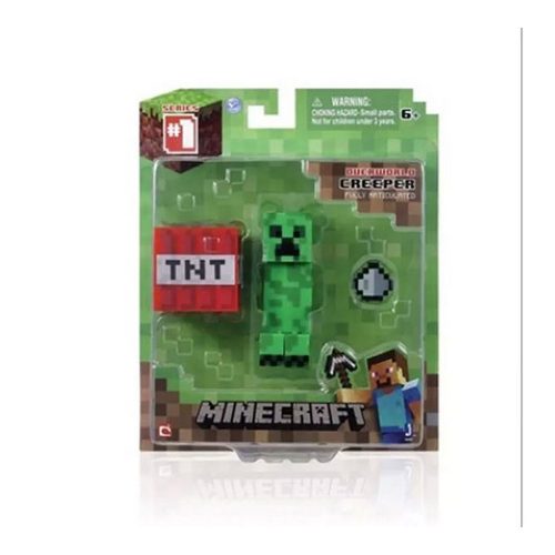 Minecraft Creeper figura kiegészítőkkel