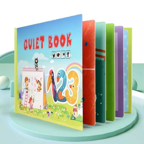 QuietBook, csendeskönyv gyerekeknek - Számok