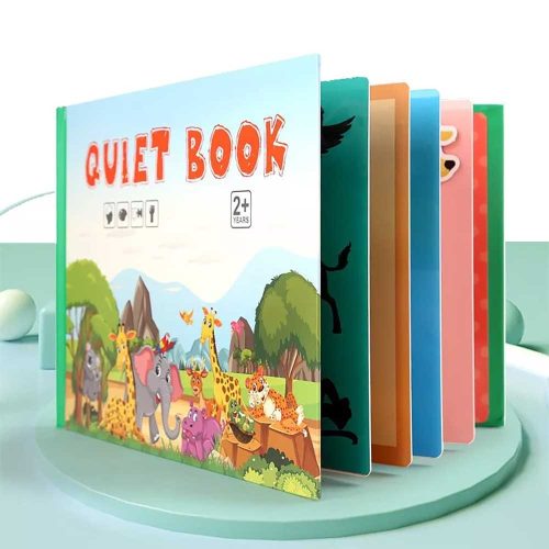 QuietBook, csendeskönyv gyerekeknek- Állatok