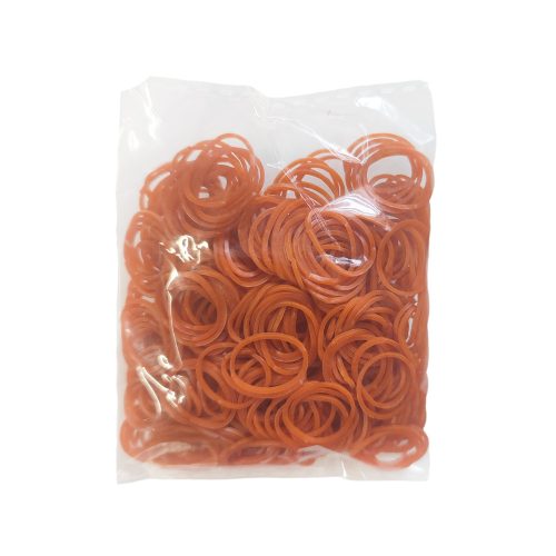 Loom Gumi utántöltő csomag- Sárgás barna- 500db gumi + 20 db S kapocs