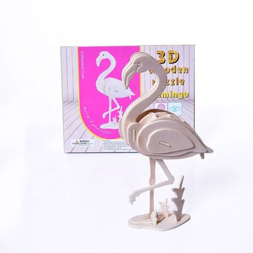 3D fa makett, Flamingó