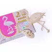 3D fa makett, Flamingó
