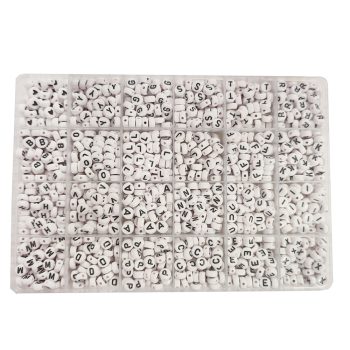 A-Z Betű gyöngy karkötő készítő készlet 