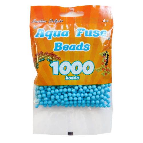 3D vizes gyöngy utántöltő -Aqua Beads 1000 db-os Világoskék