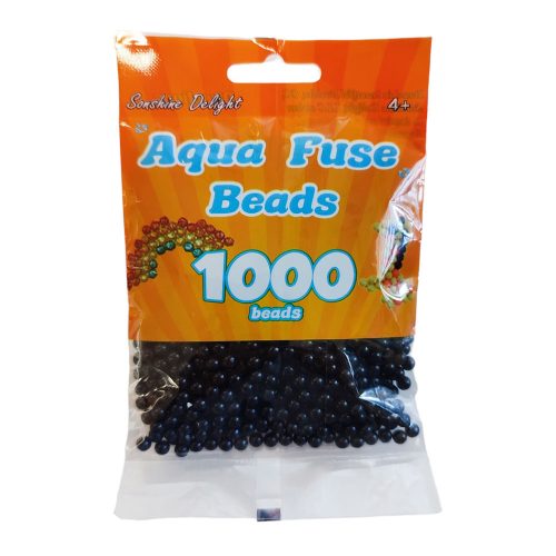 3D vizes gyöngy utántöltő -Aqua Beads 1000 db-os fekete
