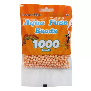   3D vizes gyöngy utántöltő -Aqua Beads 1000 db-os Krém színű