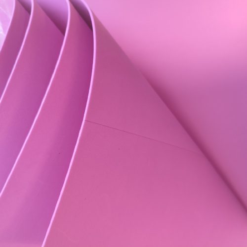 Ciklámen rózsaszín Dekorgumi 60x40-es 2 mm
