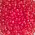 Csiszolt Kristály gyöngy Piros (8mm, Műanyag) 20g/csomag