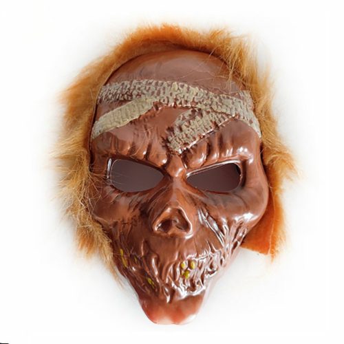 Halloween mocsári Zombie maszk hajjal