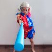 Harley Quinn gyerek jelmez parókával és baseball ütővel 7-9-év