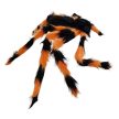 Halloween-i óriás pók fekete- narancs színben