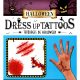 Halloween-i test tetoválás - Bogaras, kukacos sebek
