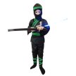 Ninja jelmez szett, fénykarddal S-es méret 3-5 év