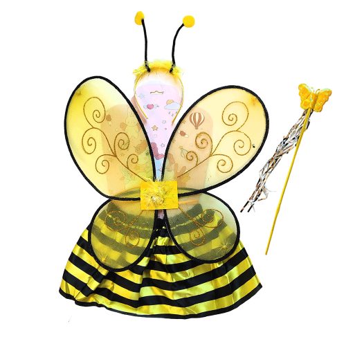 Méhecske jelmez tüll szoknyával 4 részes
