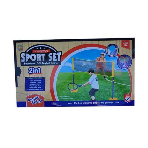 2 in 1 sport szett tollas és röplabda