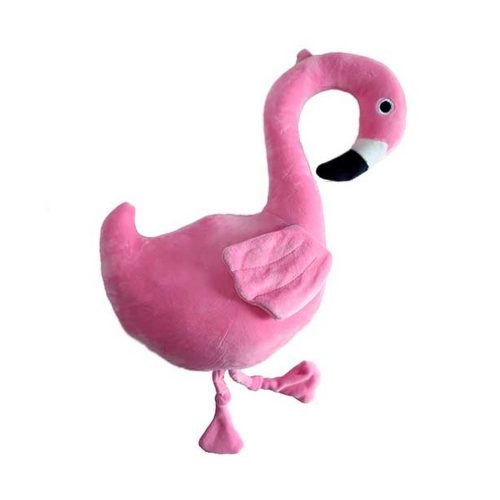Flamingó plüss világos rózsaszín 50cm