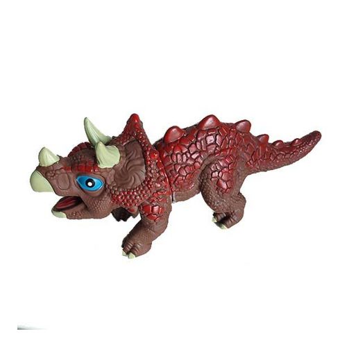 Dinoszaurusz sípolós figura Triceratops 24 cm