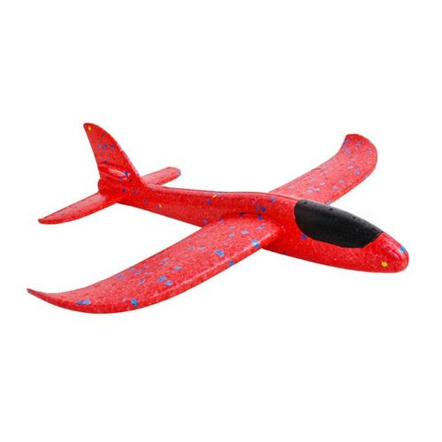 Játék hungarocell repülőgép piros 47 cm