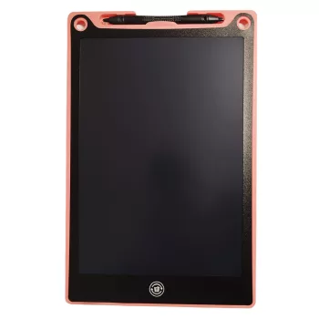 LCD kijelzős digitális rajztábla 12" rózsaszín