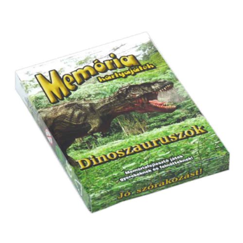 Memóriafejlesztő kártya – Dinoszaurusz