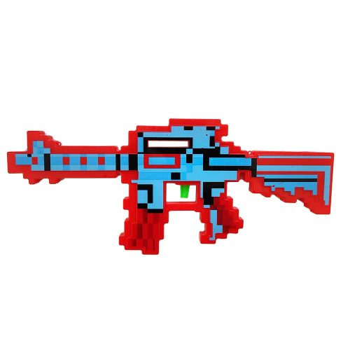 Minecraft piros világítós játék Gépfegyver