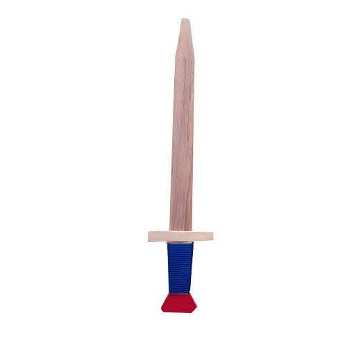 Fa lovagi kard kék markolattal 59 cm
