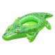 Krokodil formájú beleülős gyerek úszógumi kapaszkodóval 90 x 50 cm