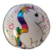 Unikornis szivacs labda 7 cm véletlenszerű mintával