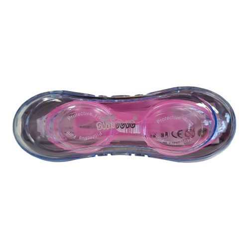 Gyerek úszószemüveg állítható orrnyereggel- Rózsaszín