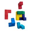 3D Tetris Fa kocka szines