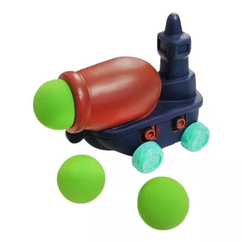 Pop and Play Labdakilövő ágyús sötétkék hajó 