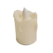 Valósághű viasz hatású LED gyertya 6 cm