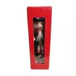 Karácsonyi Diótörő csillámos Figura bottal 18 cm