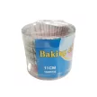 Karácsonyi muffin papír 11 cm, 100db, piros -türkiz