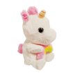 Unikornis plüss szivárvánnyal 23 cm