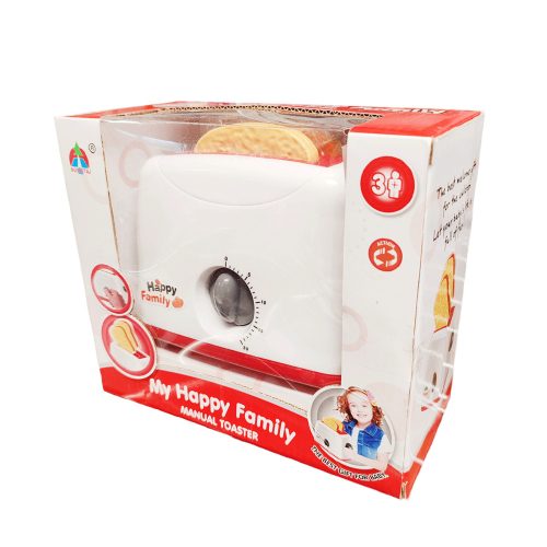 Kenyérpirító pirítóssal gyerekeknek játékkonyhába