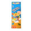 Tetris torony társasjáték, egyensúlyozó puzzle játék 16db-os 