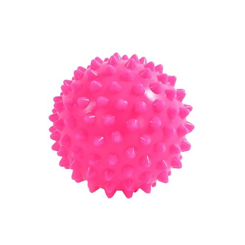 Tüskés labda, masszírozó labda 8 cm rózsaszín