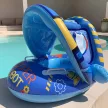 Beülős Baba úszógumi napfénytetővel Robot 70 cm