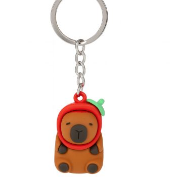 Paradicsomos Capybara Kulcstartó