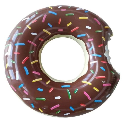Felfújható úszógumi barna fánk 80 cm