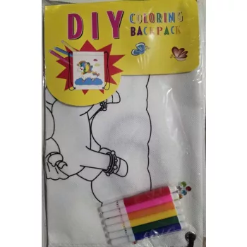 DIY Kiszínezhető Hátizsák – Unikornis