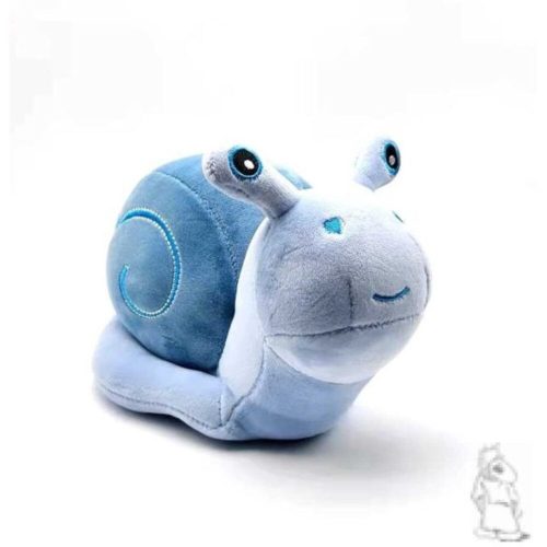 Kék csiga plüss 25cm